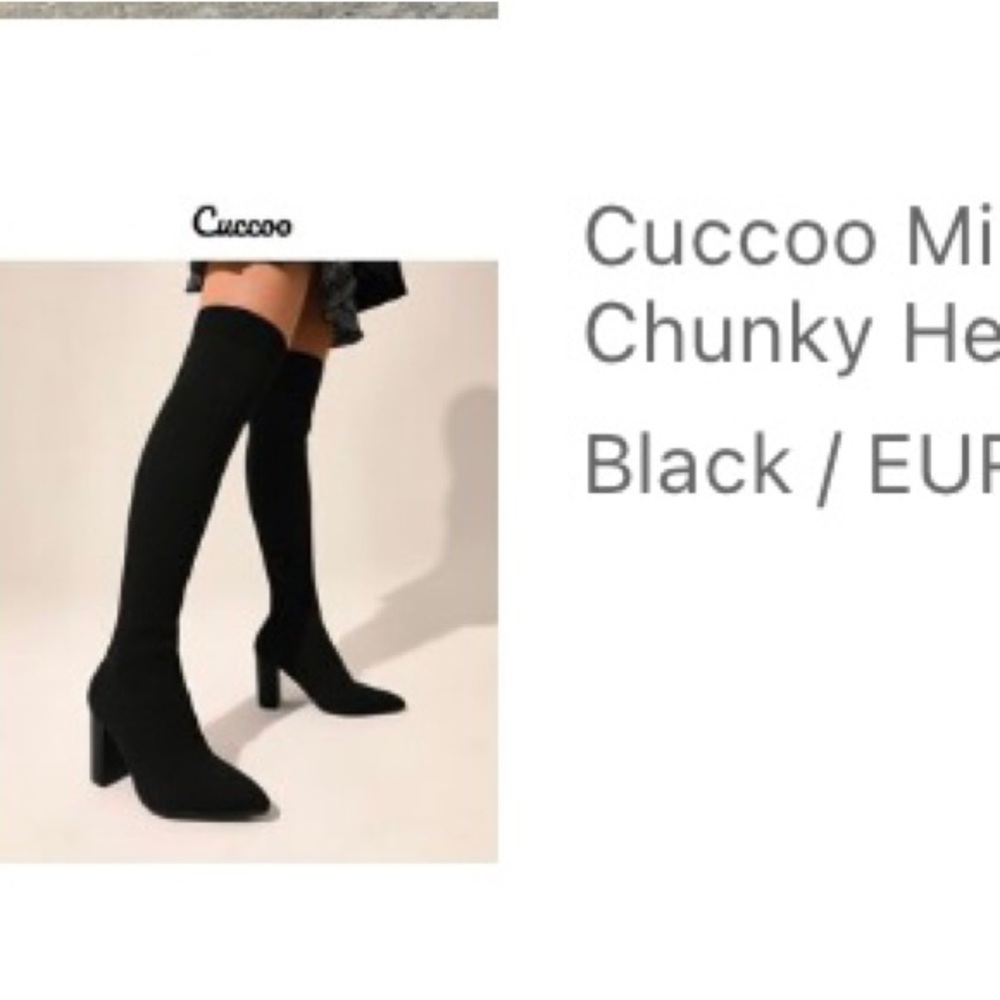 Over the knee boots
